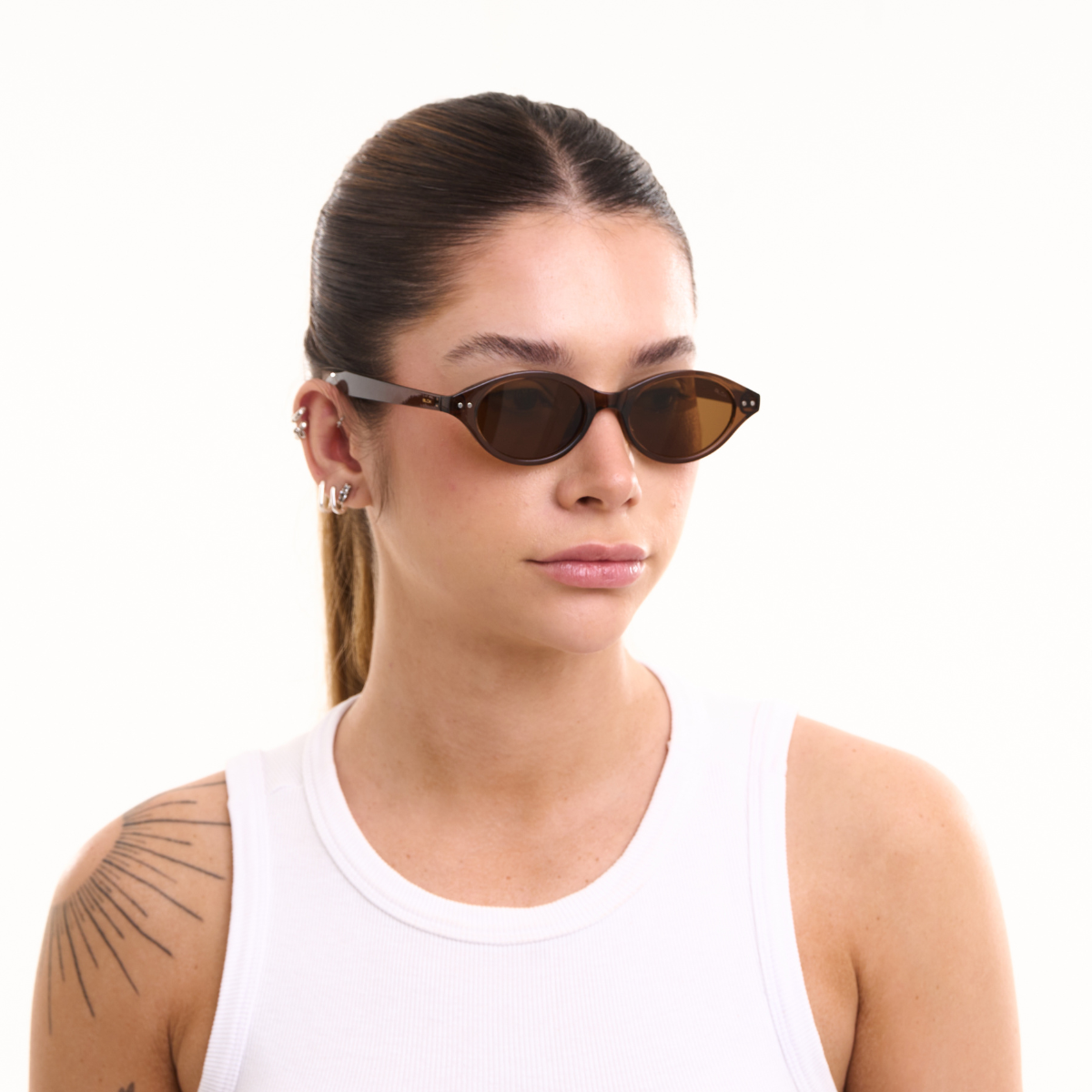 Olinda Sunglasses - Leopardo | Transparente