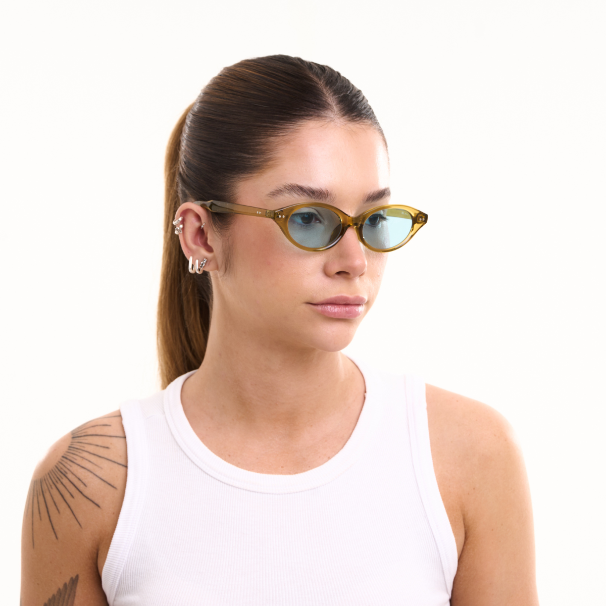 Olinda Sunglasses - Verde | Azul