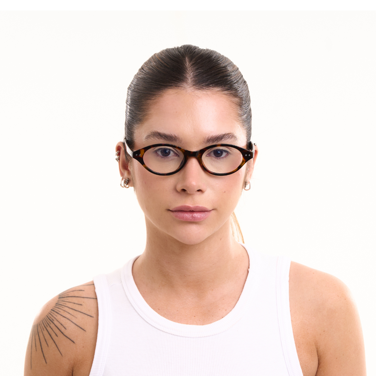Olinda Prescription Glasses – Leopard Print